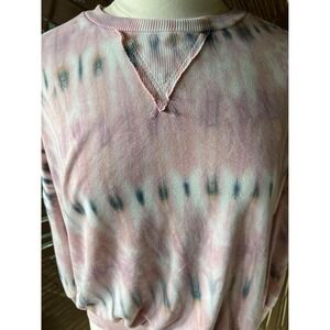 Young Fabulous & Broke Women's Juliette Crewneck Tie Dye Sweatshirt Medium